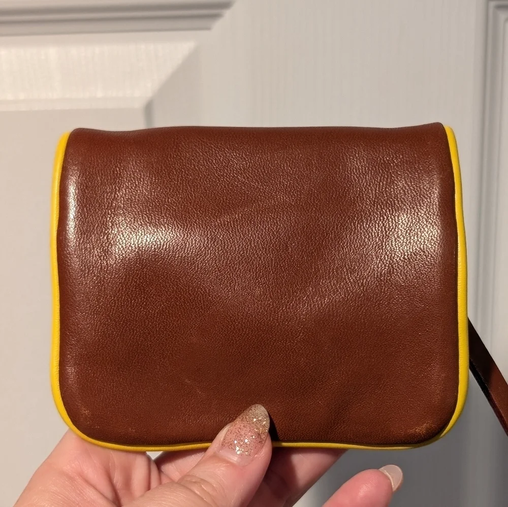 Kate Spade New York Chelsea Fleur Shoulder Bag and Coin purse Vintage Rare - Picture 11 of 15